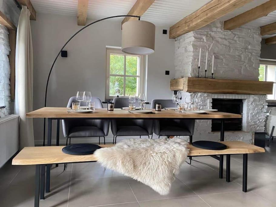 Charmante Maison De Vacances Vaux-sur-Sure المظهر الخارجي الصورة