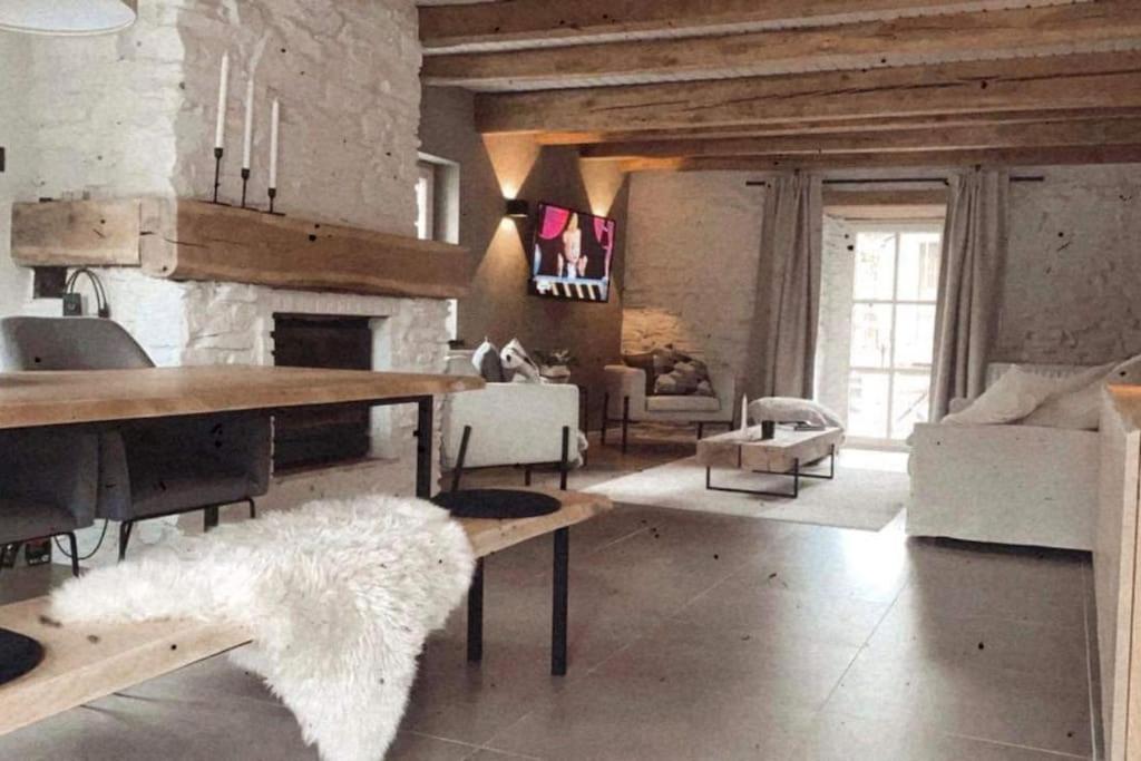 Charmante Maison De Vacances Vaux-sur-Sure المظهر الخارجي الصورة